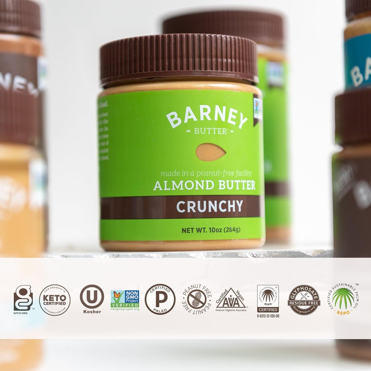 Barney Crunchy Almond Butter 284g