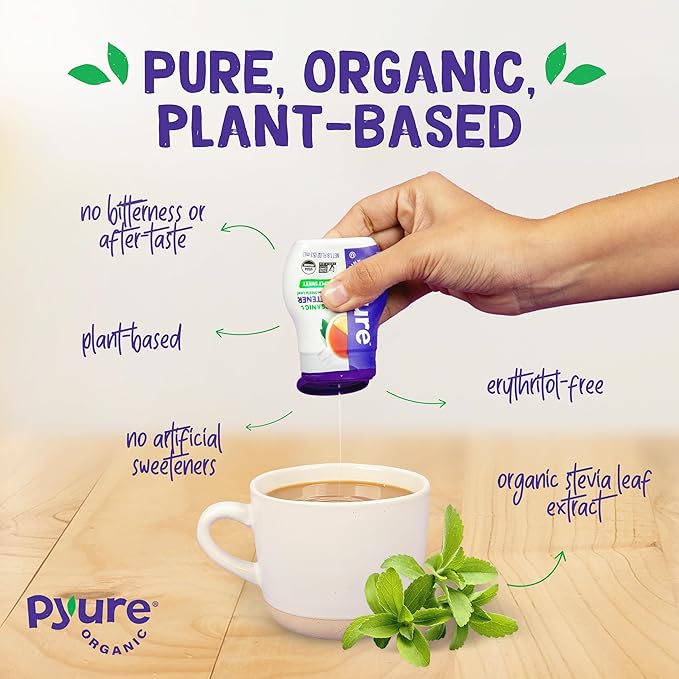 Pyure Organic Simply Sweet Liquid Stevia 53ml