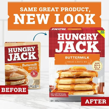 Hungry Jack Complete Buttermilk Pancake & Waffle Mix 907g