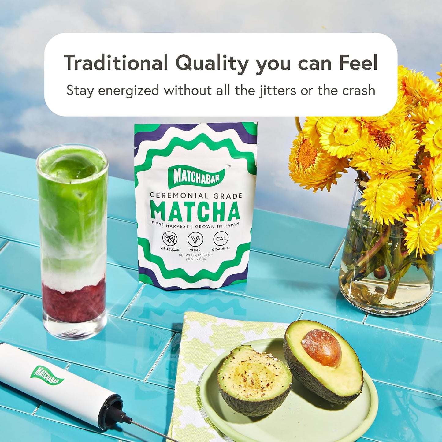 Matchabar Ceremonial Grade Matcha Powder 30g