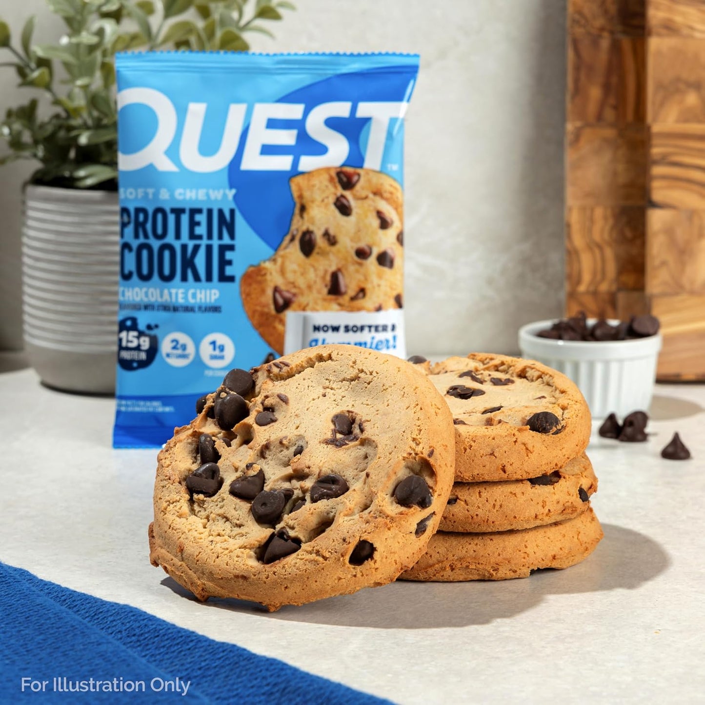 Quest Nutrition Chocolate Chip Protein Cookie 59g