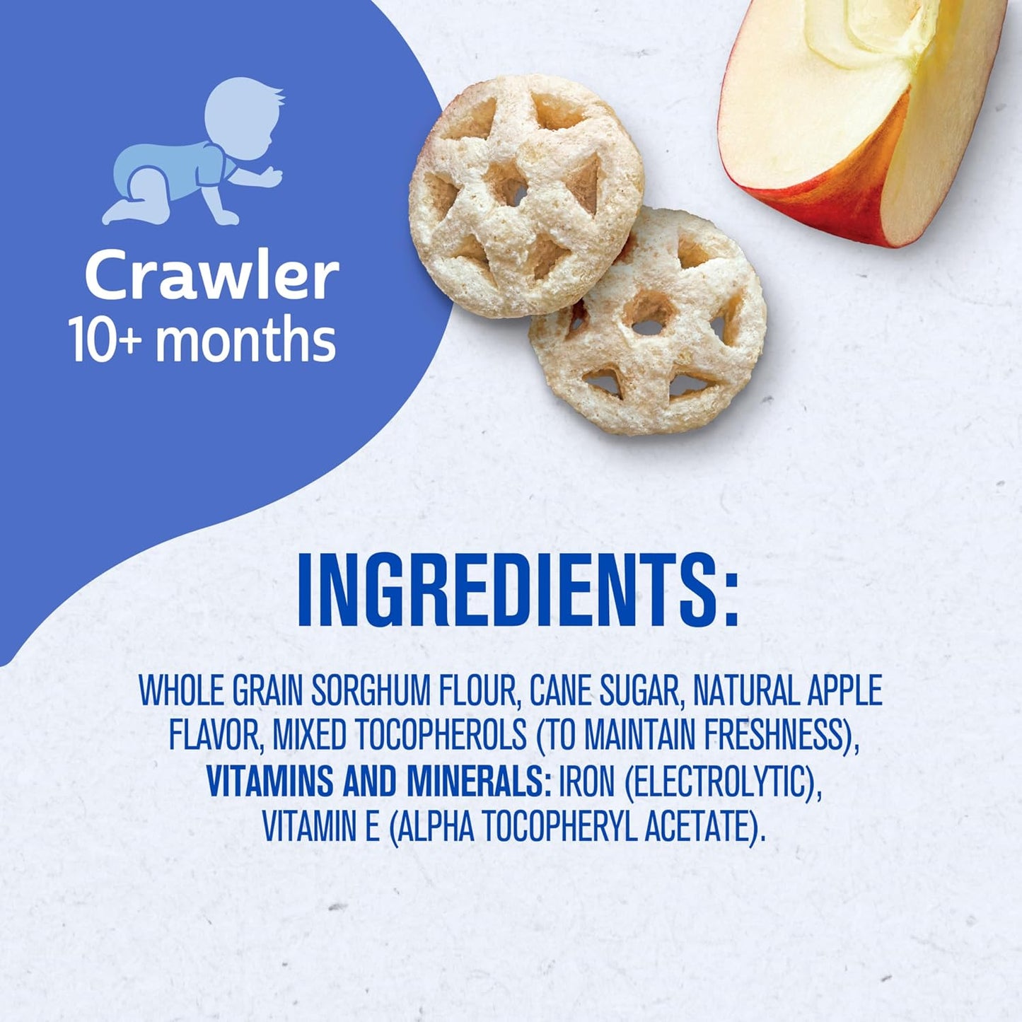 Gerber Snacks Apple Harvest Teether Wheels 42g