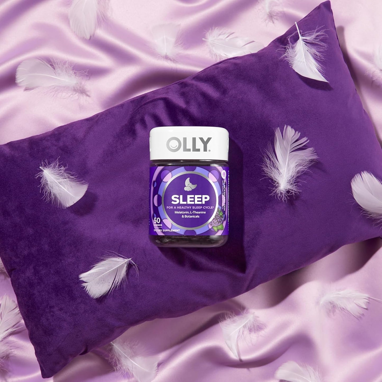Olly Sleep, Blackberry Zen, 50 Gummies