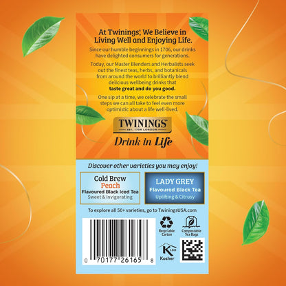 Twinings Cold Brewed English Classic, 20 Tea Bags