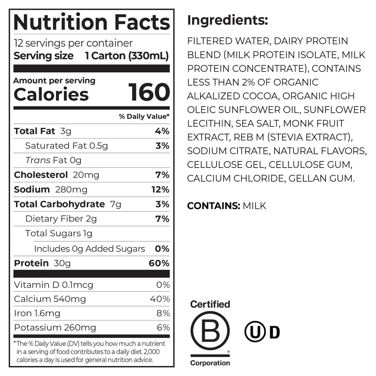 Orgain Protein Shake 330ml