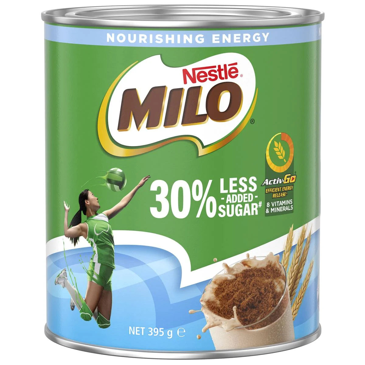 Nestle Milo 30% Less Added Sugar 395g