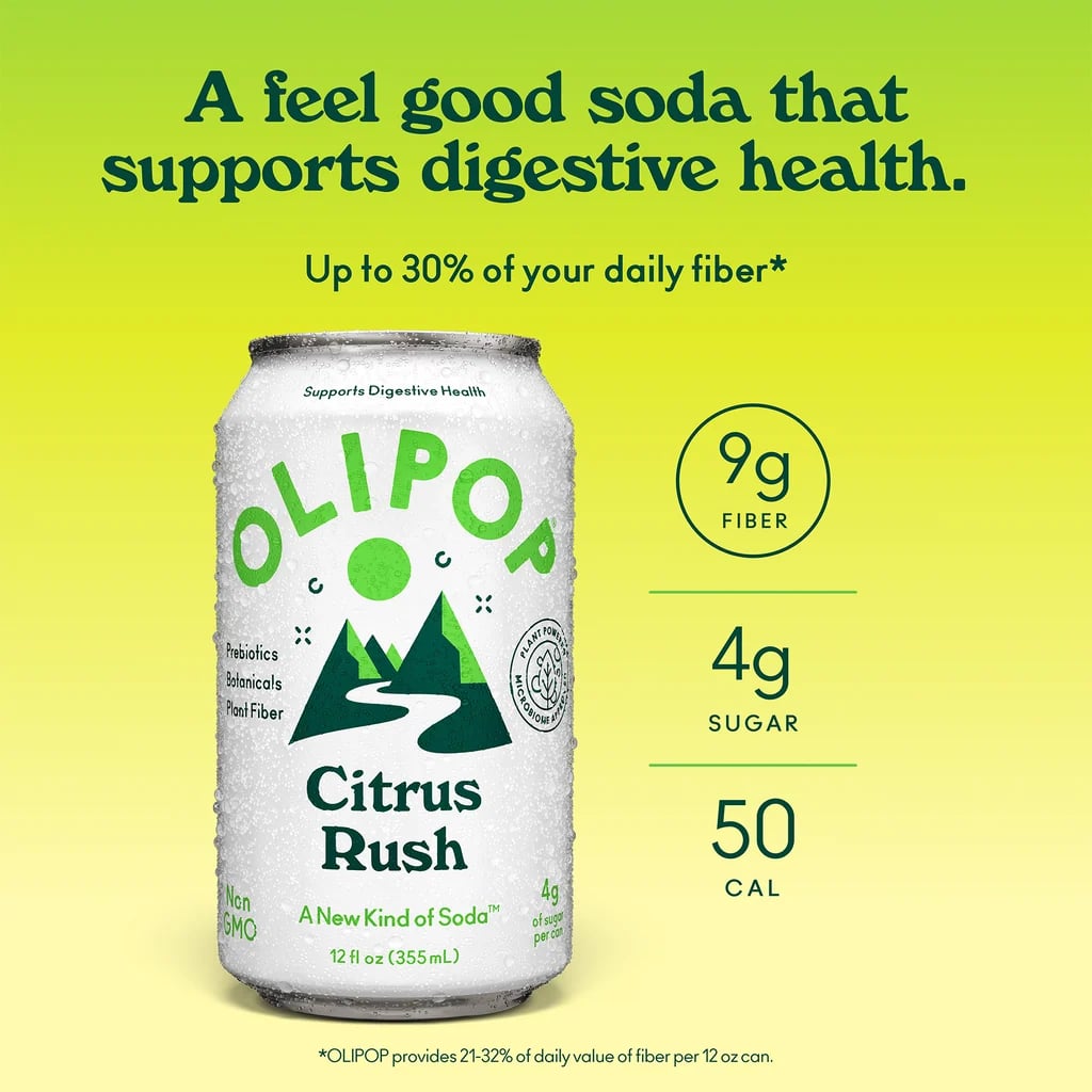 Olipop Citrus Rush Prebiotic Soda 355ml