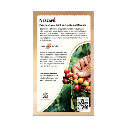 Nescafé Mocha Decaf, 10 Sachets
