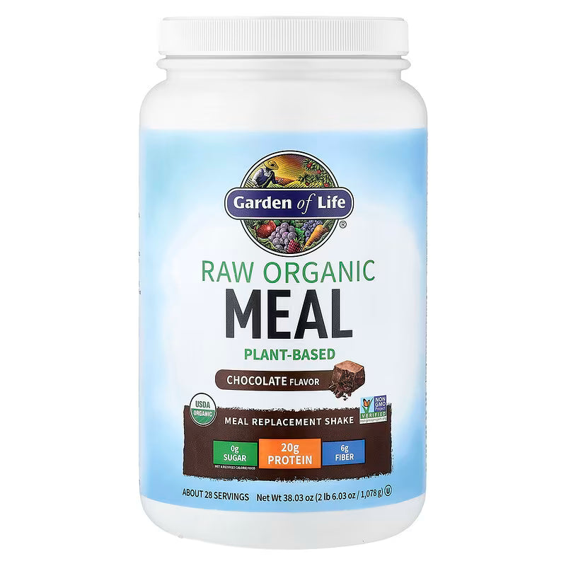 Garden Of Life Raw Organic Meal Plant-Based Chocolate 1078g
