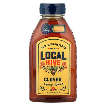 Local Hive Raw & Unfiltered Clover Honey Blend 907g