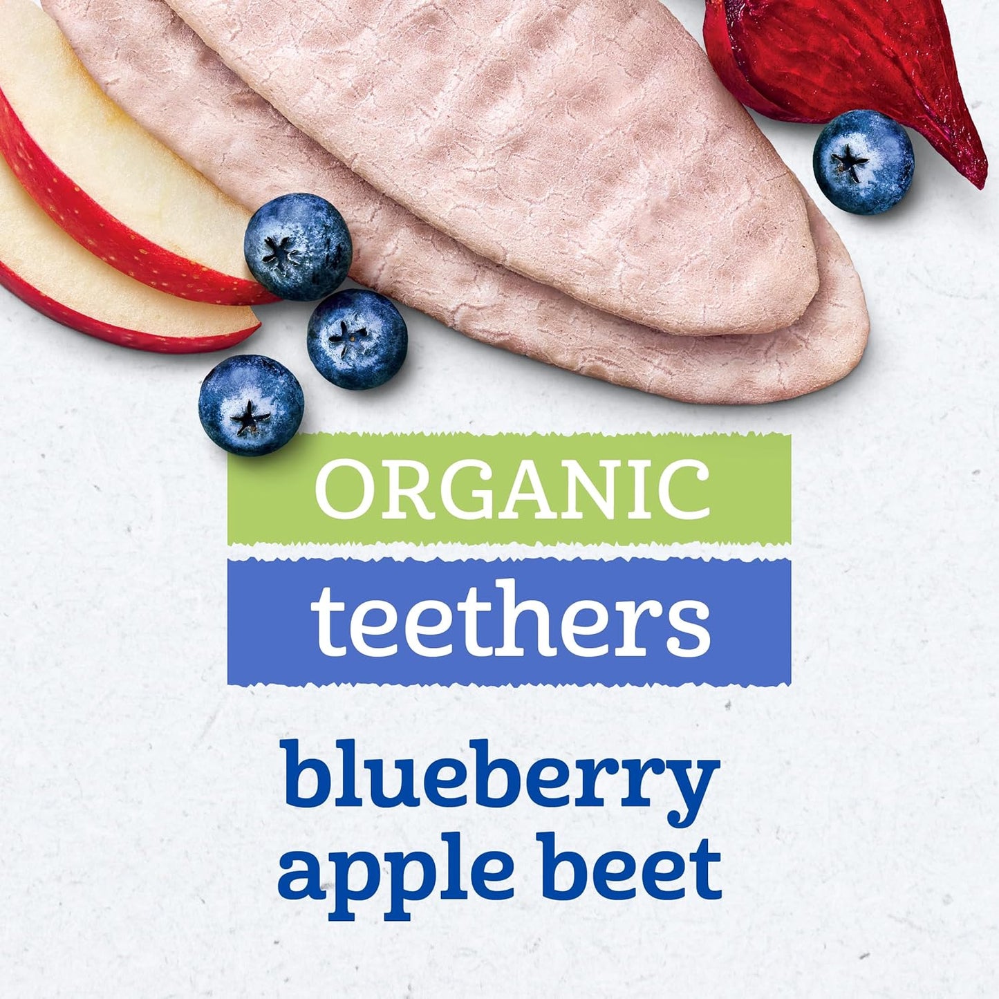 Gerber Organic Teethers Gentle Teething Wafers, 24 Wafers