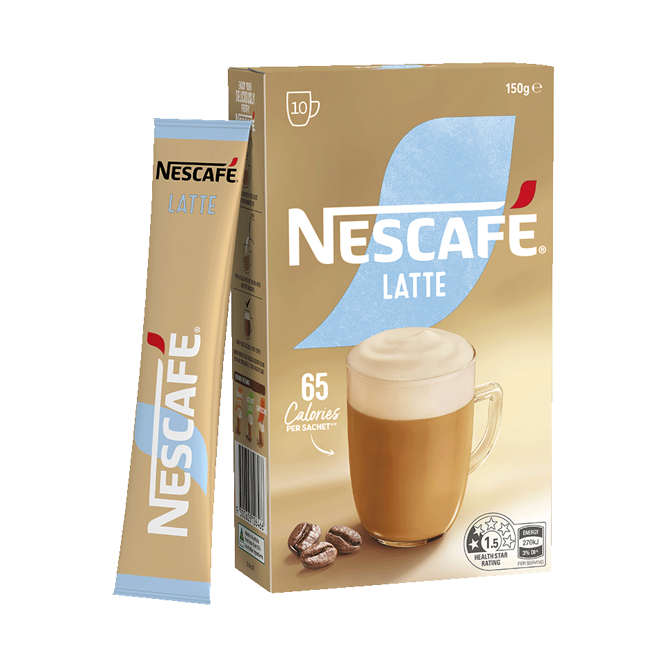 Nescafé Latte, 10 Sachets