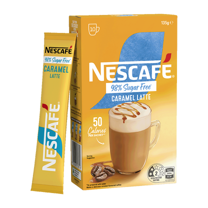 Nescafé Caramel Latte, 10 Sachets