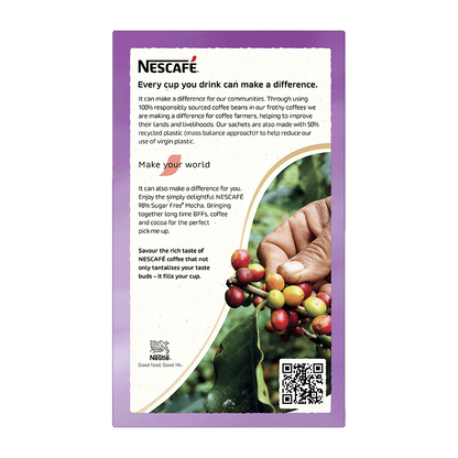 Nescafé 98% Sugar Free Mocha, 10 Sachets