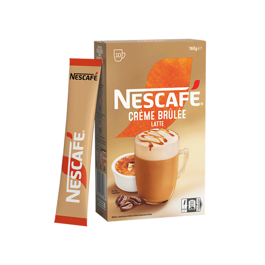 Nescafé Crème Brulee Latte, 10 Sachets
