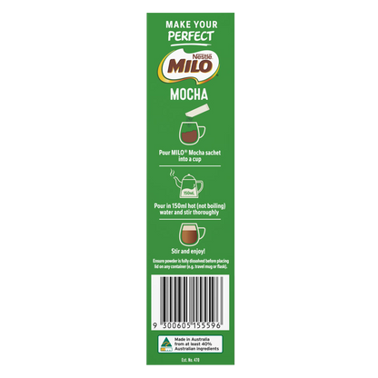Nestle Milo Mocha, 8 Sachets
