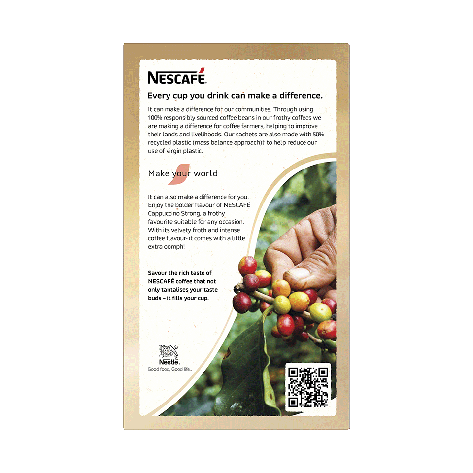 Nescafé Cappuccino Strong, 10 Sachets