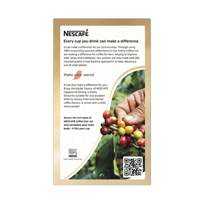 Nescafé Cappuccino Strong, 10 Sachets