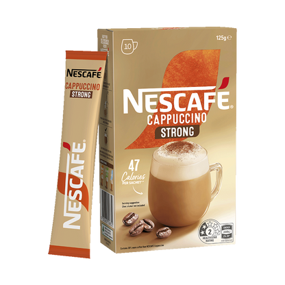 Nescafé Cappuccino Strong, 10 Sachets