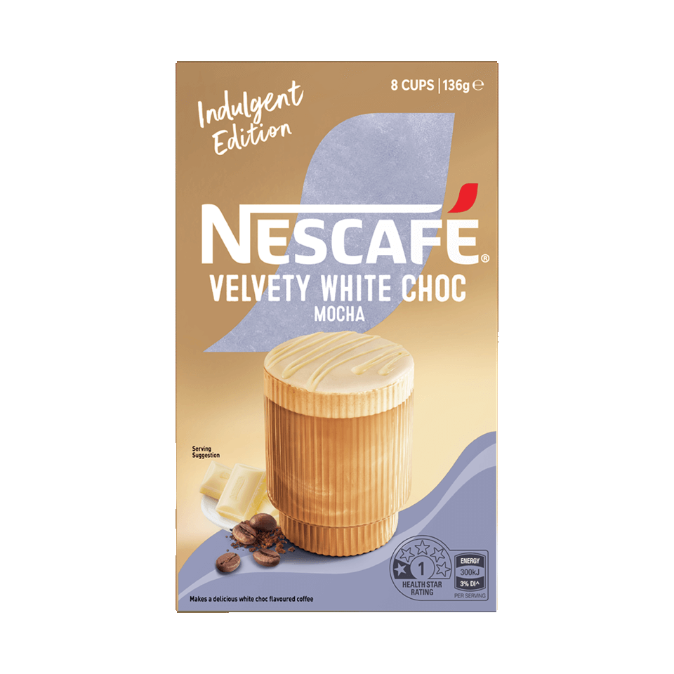 Nescafé Velvety White Choc Mocha, 10 Sachets