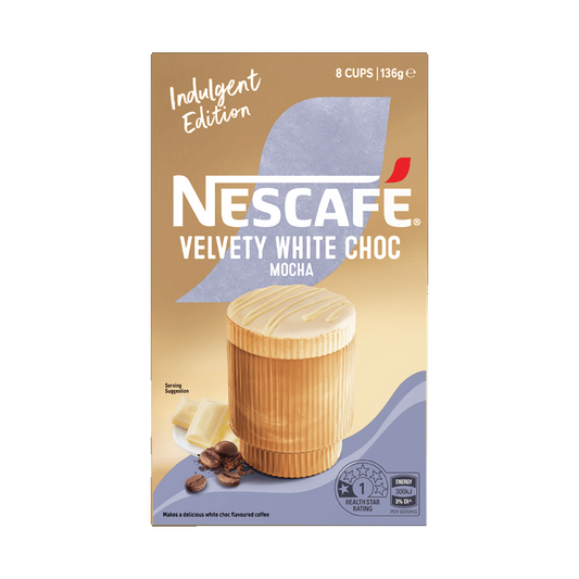 Nescafé Velvety White Choc Mocha, 10 Sachets