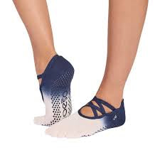 ToeSox Full Toe Elle Grip Socks