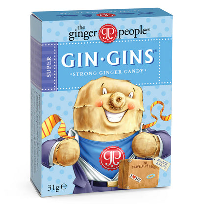 The Ginger People Gin Gins Super Strength Ginger Candy 31g