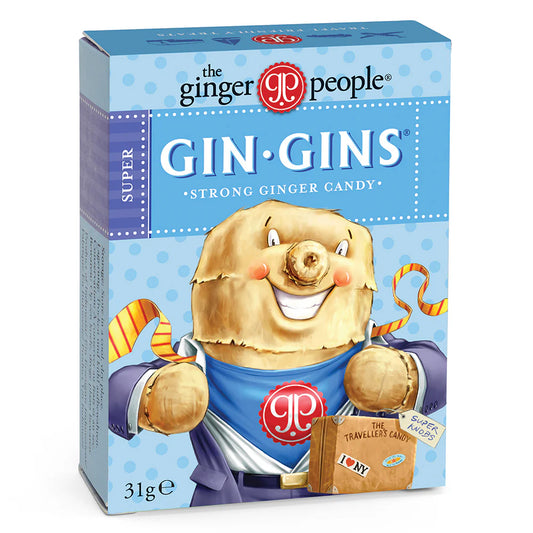 The Ginger People Gin Gins Super Strength Ginger Candy 31g