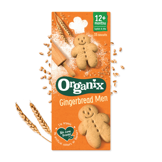 Organix Gingerbread Men, 15 Biscuits