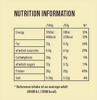 Snickers Hi-Protein Low Sugar White Chocolate Protein Bar 57g