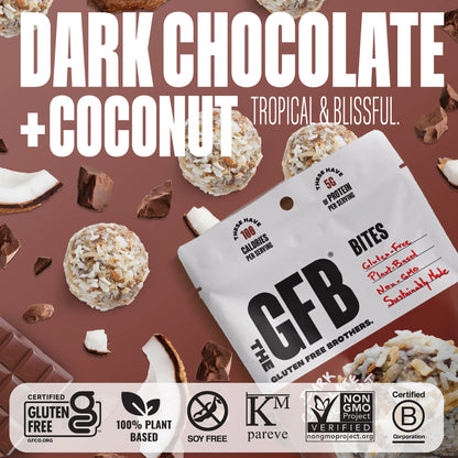 The GFB Dark Chocolate Coconut Bites 113g