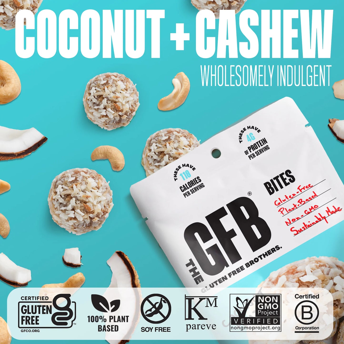 The GFB Coconut Cashew Bites 113g