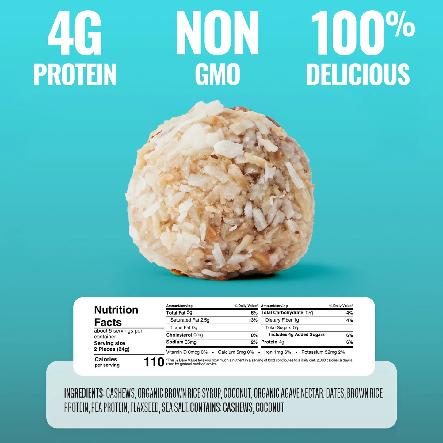 The GFB Coconut Cashew Bites 113g