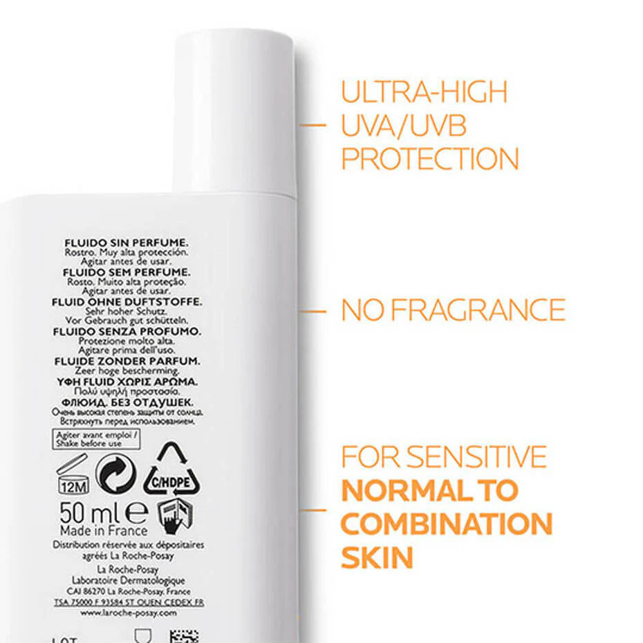 La Roche-Posay Anthelios UVmune 400 Invisible Fluid SPF50+ 50ml