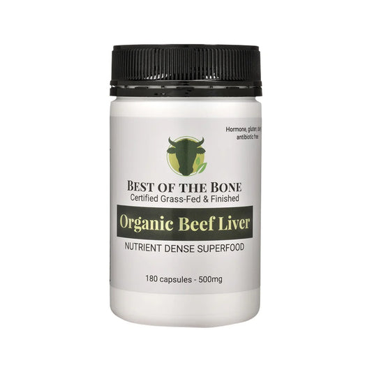 Best of the Bone Organic Beef Liver Capsules