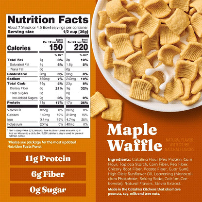 Catalina Crunch Maple Waffle Protein Cereal 255g