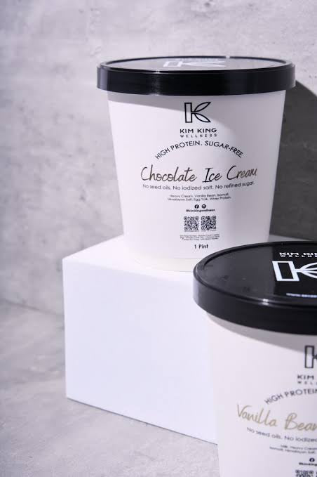 Kim King’s High Protein & Sugar Free Chocolate Pint Ice Cream