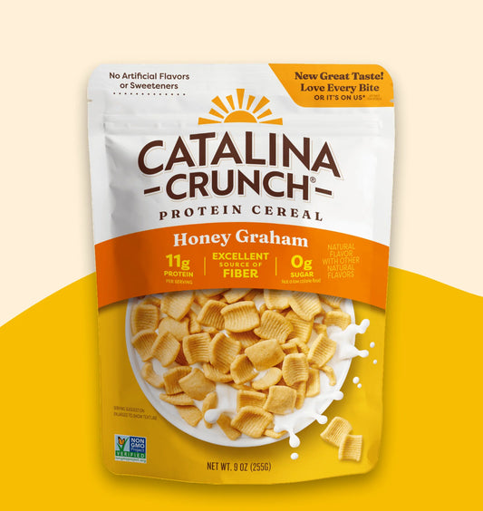 Catalina Crunch Honey Graham Protein Cereal 255g