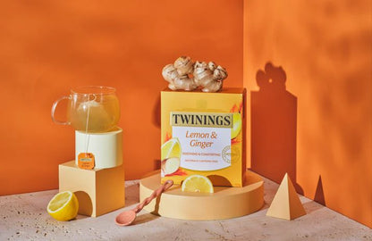 Twinings Lemon & Ginger Tea, 80 Bags