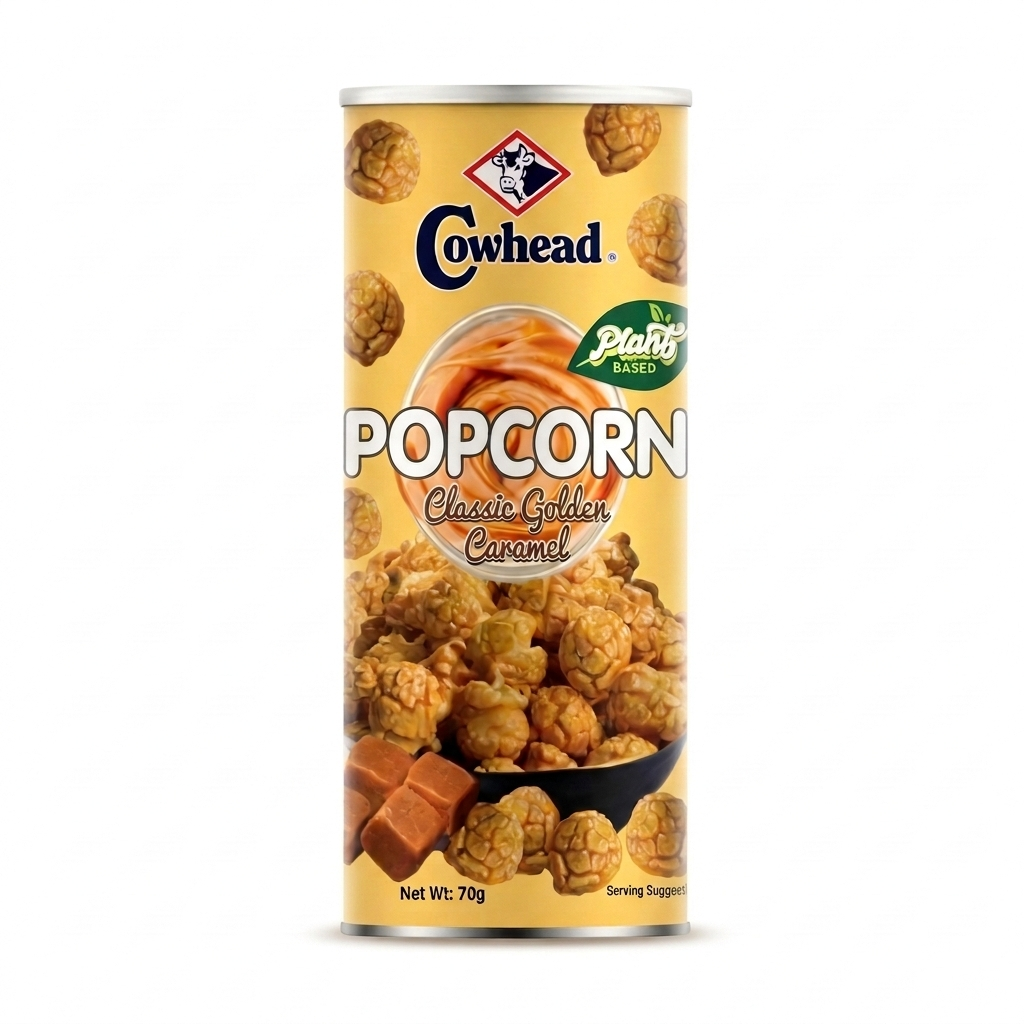 Cowhead Plant Based Popcorn 70g