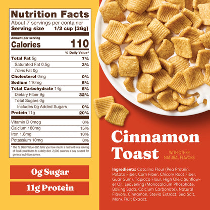 Catalina Crunch Cinnamon Toast Protein Cereal 255g