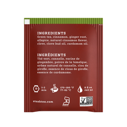Stash Chai Green Tea, 20 Tea Bags