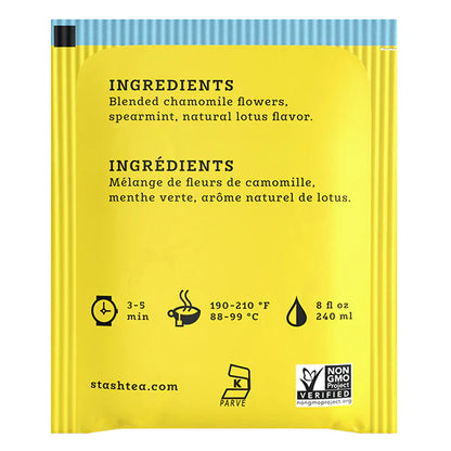 Stash Chamomile Nights Herbal Tea, 20 Tea Bags