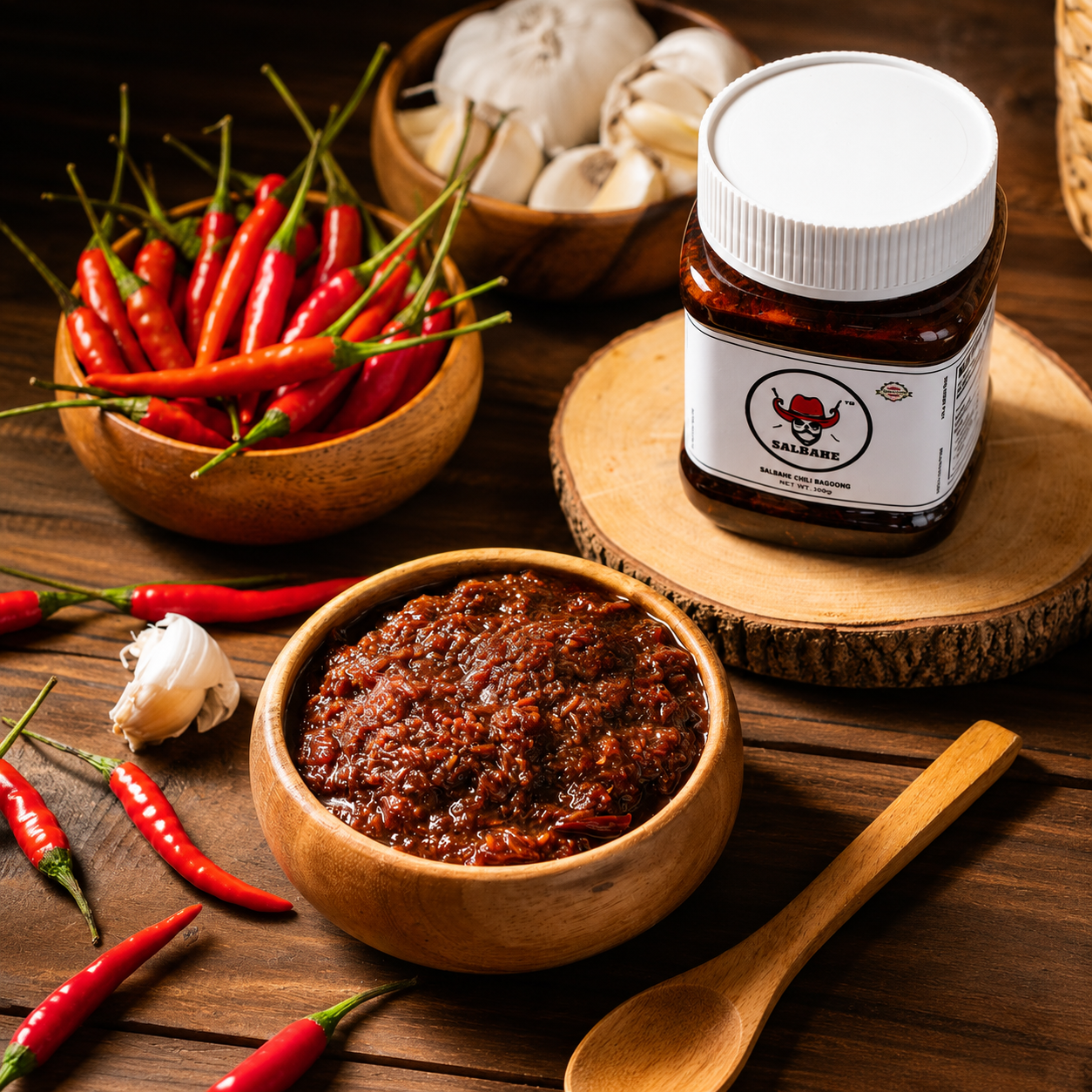 Salbahe Chili Bagoong-Alamang 300g