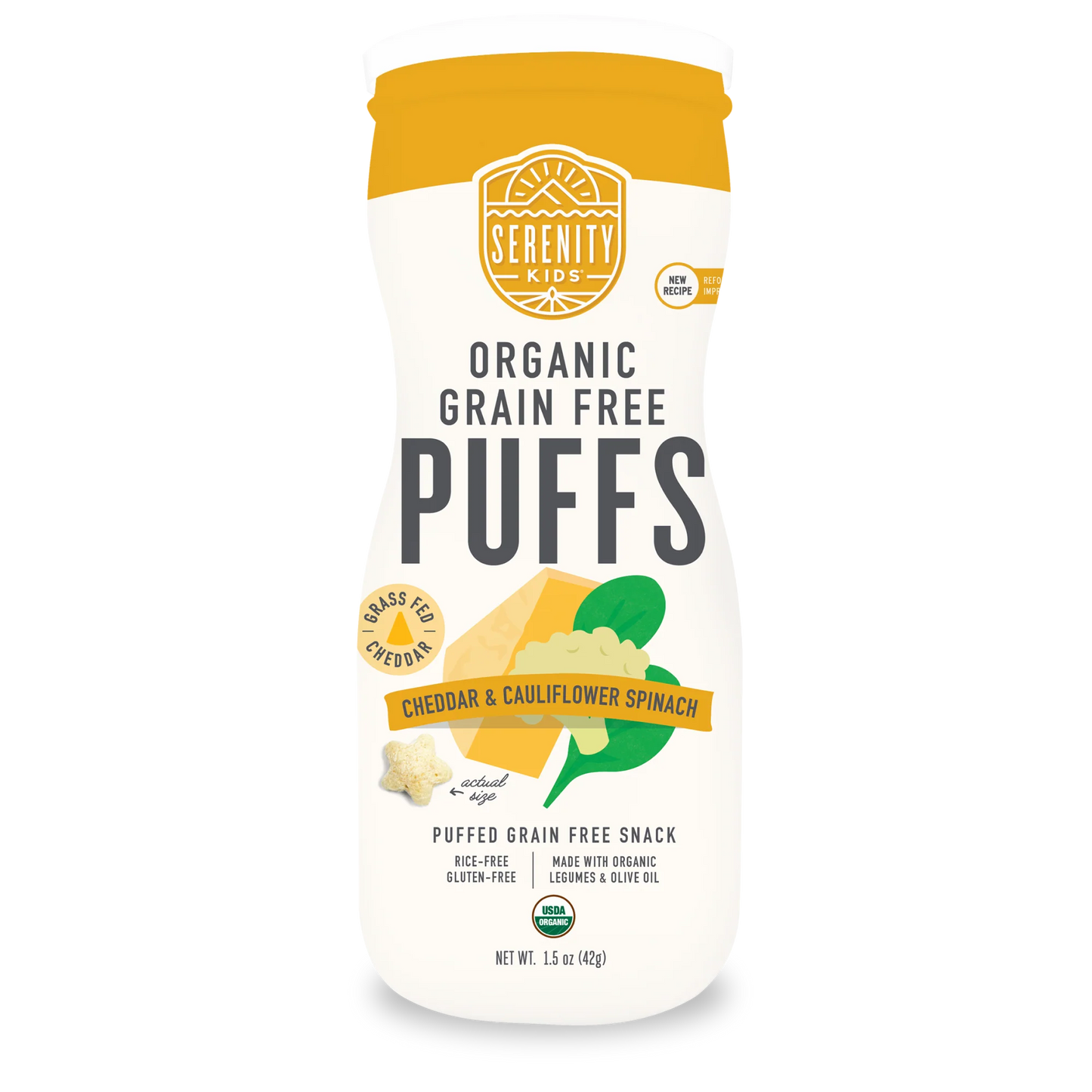 Serenity Kids Organic Grain Free Puffs 42g