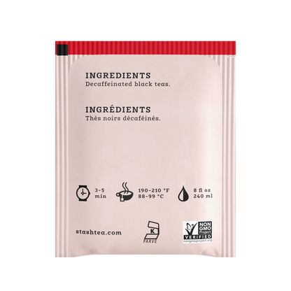 Stash Decaf English Breakfast Black Tea, 20 Tea Bags