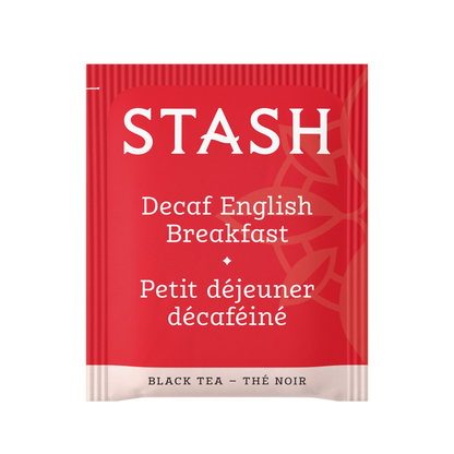 Stash Decaf English Breakfast Black Tea, 20 Tea Bags