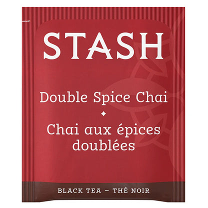 Stash Double Spice Chai Black Tea, 18 Tea Bags