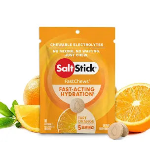 SaltStick FastChews Chewable Electrolytes, 10 Tablets