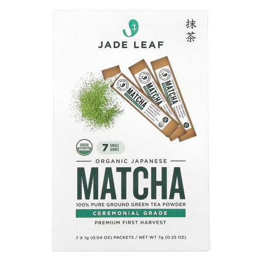 Jade Leaf Organic Japanese Ceremonial Grade Matcha 7g